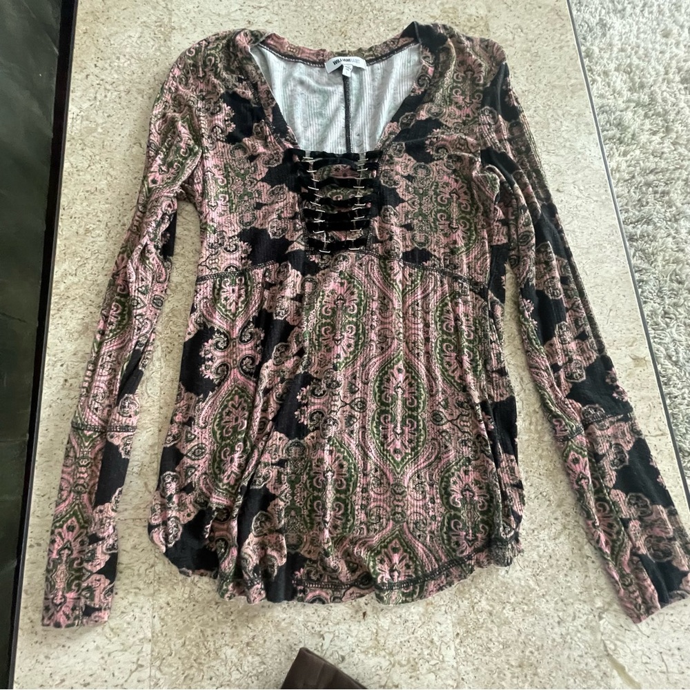 William Rast long sleeve top - Picture 7 of 7